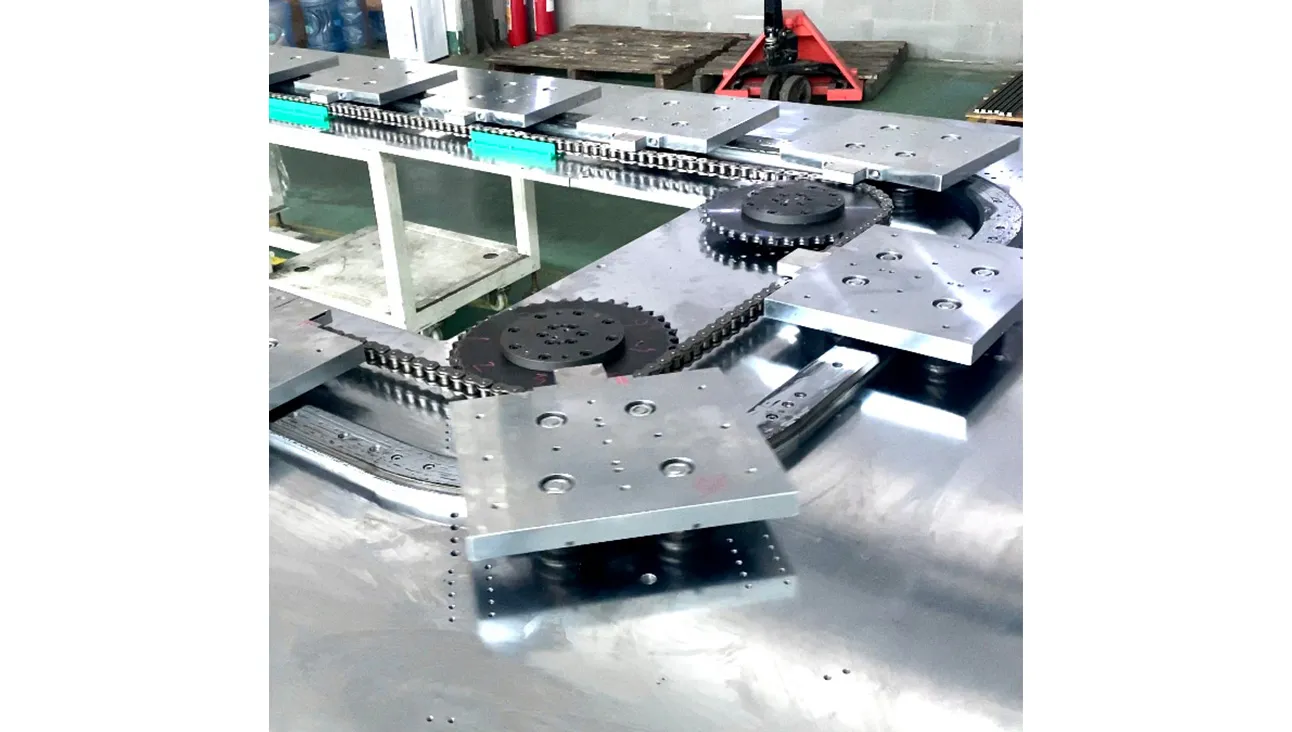 Advanced Circular Conveyor Track System for Precision Applications