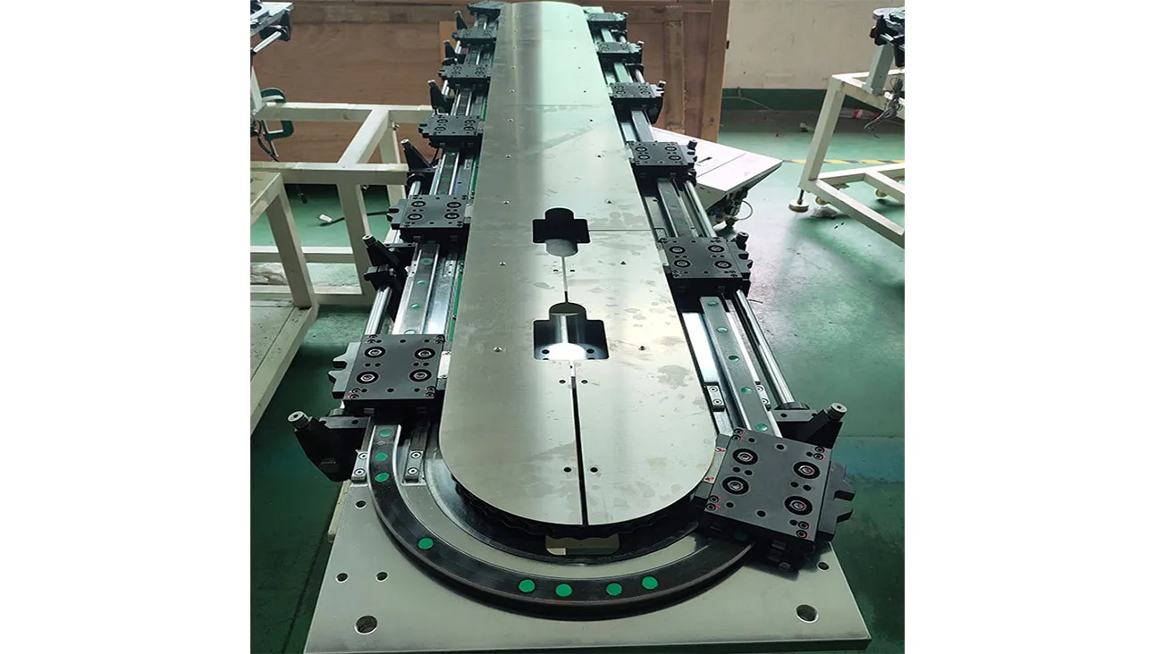 Curved Rails Track System Components