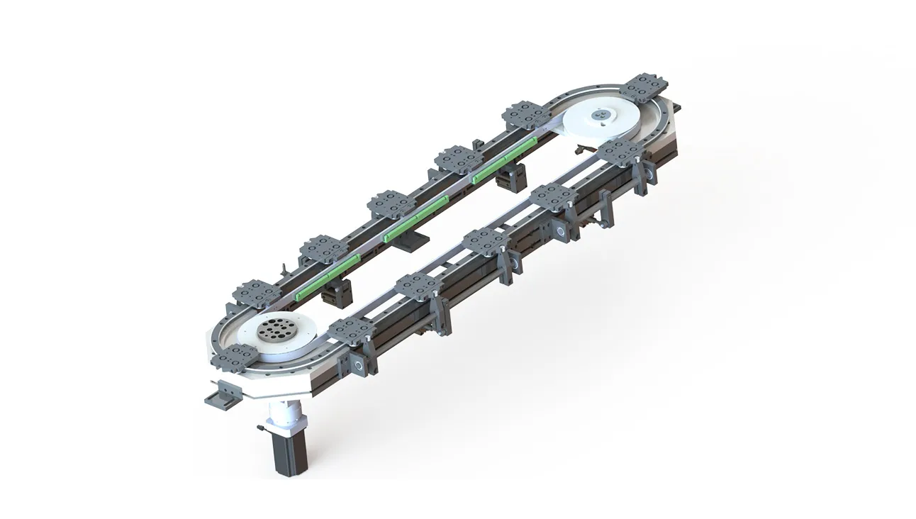 High - Precision Circular Rail Conveyor
