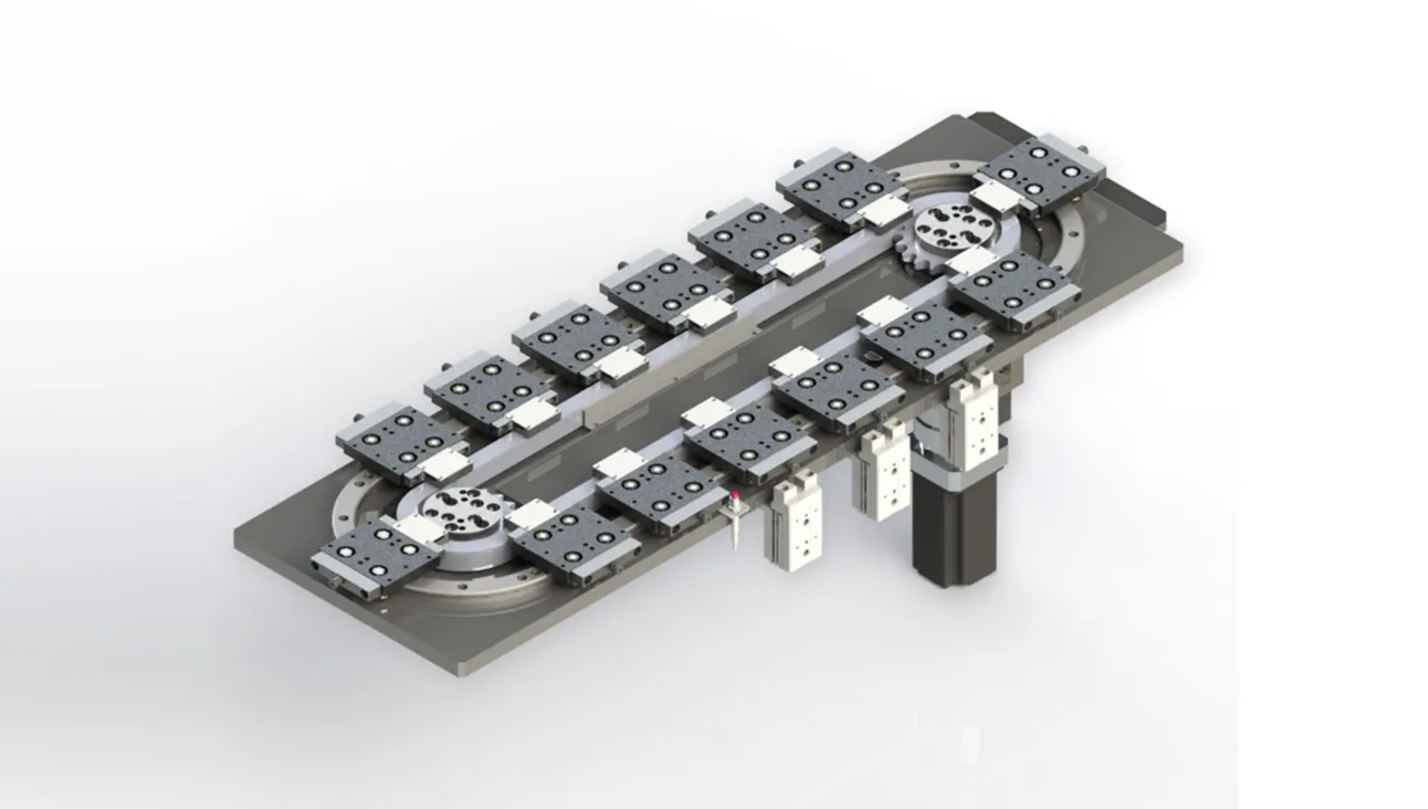 Precision Circular Conveyor System | High-Speed Automation