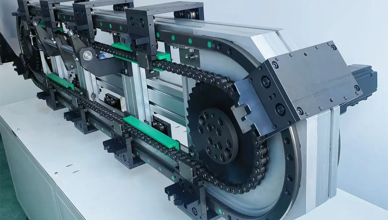 Dual - Rail Curved Rails Vertical Conveyor