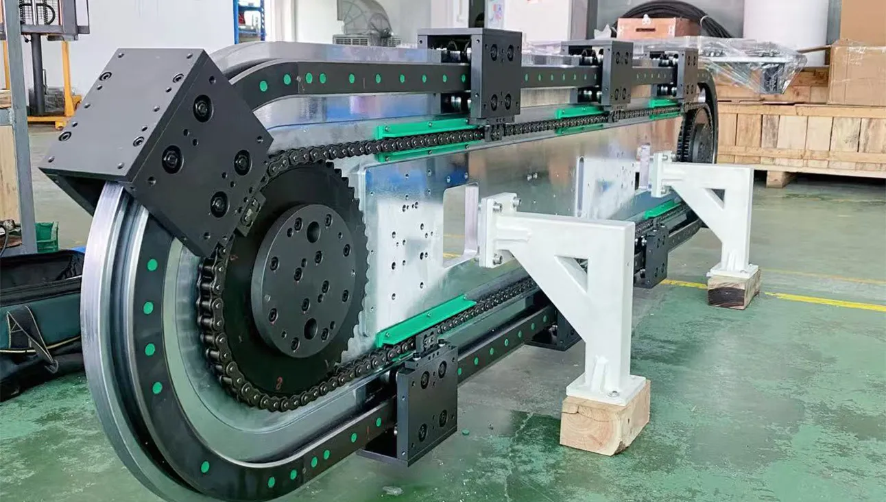 Dual - Rail Curved Rails Vertical Conveyor