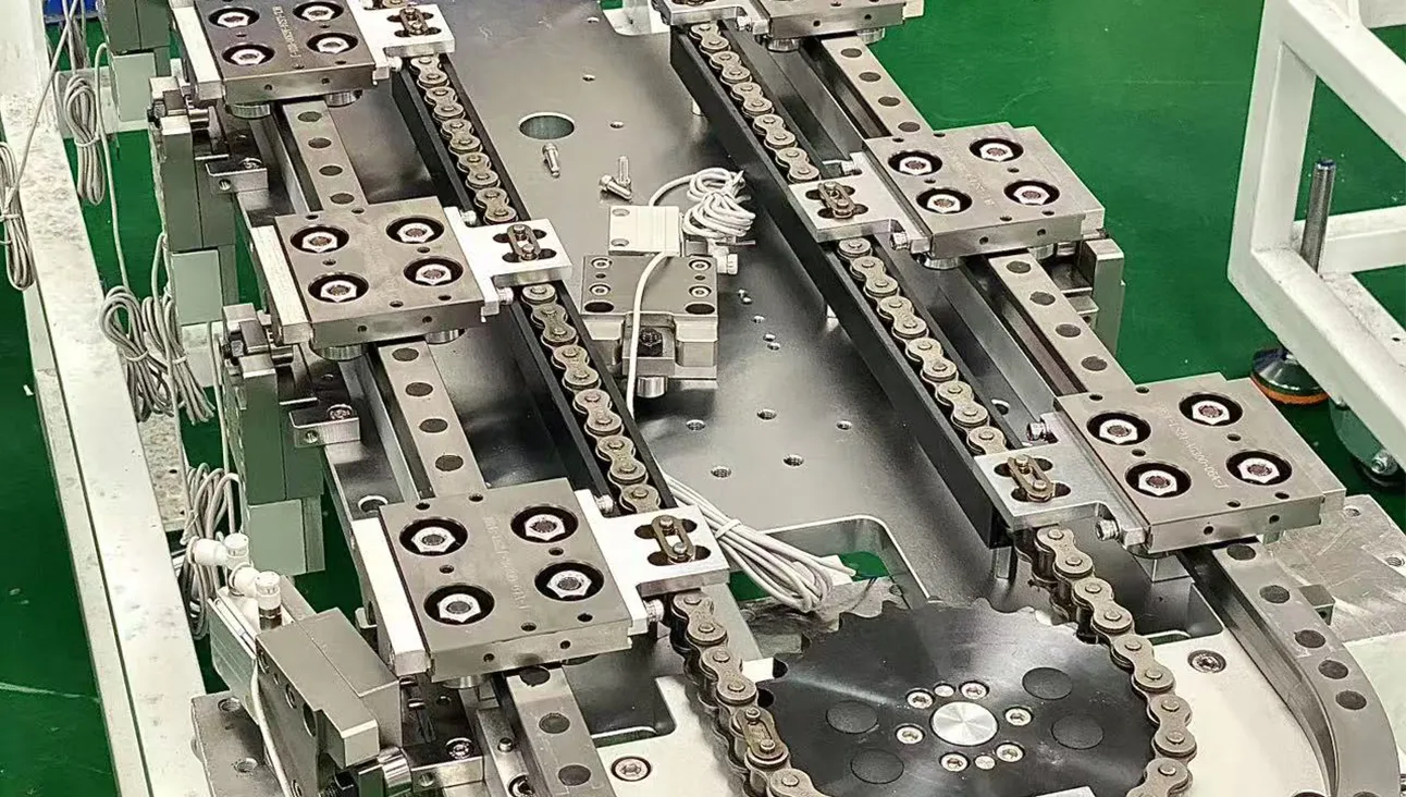 Curved Rails Track System Components