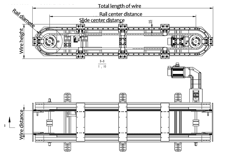 Vertical Circular Conveyor Track System